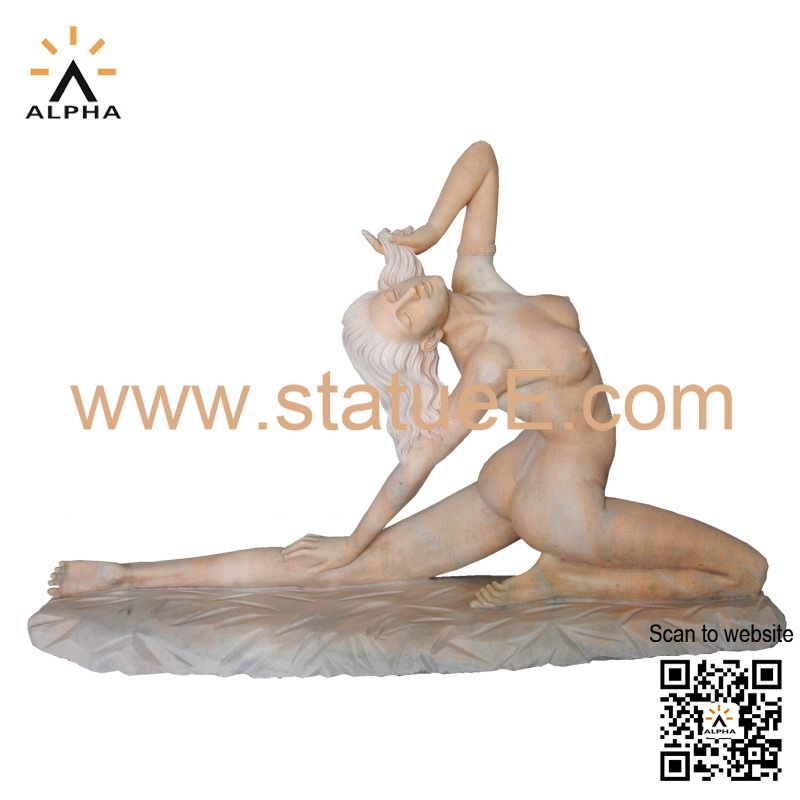 Naked female statue